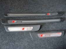 ORIGINAL S-LINE Audi A4 B8 8K Einstiegsleisten Leisten Leiste Fussleisten