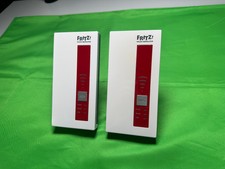 2 X AVM FRITZ!WLAN Mesh Repeater 1750E (Dual-WLAN AC + N bis zu 1.300 MBit/s)