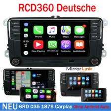 Deutsch Autoradio RCD360 330 CarPlay Für VW GOLF Passat Caddy Polo EOS Touran CC