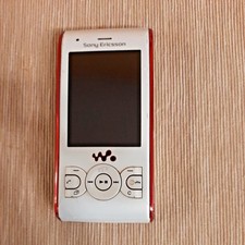 Handy Sony Ericsson Walkman W595 - silber/rot (Ohne Simlock) 3.2 MegaPixel