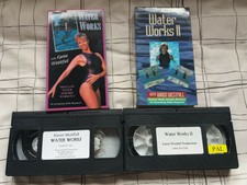 Karen Westfall Water Aerobic Workout: Aqua WATER WORKS + Water Works II (VHS)