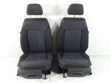 VW Polo 6C 4-Türer Sitze vorn Vordersitze Stoffsitze "Link" Schwarz blau /62457