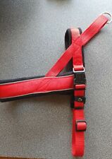 Hunter Vario Neopren Norweger Geschirr XL reflektierend, rot-schwarz