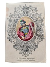 Andachtsbild Holy Card Heiligenbild Coloriert Santino D'epoca Image Pieuse