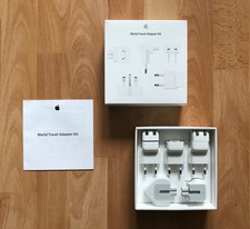 APPLE World Travel Adapter Kit, Reise-Adapter-Kit, Reisestecker, MD837ZM/A, NEU