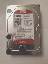 Western Digital Red 2TB NAS Festplatte SATA III unbenutzt