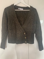 Zara, flauschige Strickjacke, Cardigan, Gr. M