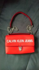 Calvin Klein Jeans Clutch rot Damen Tasche