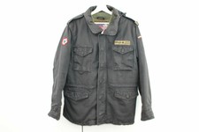 Herren Jungs Schwarz Jacke Größe M no.t426 07/2