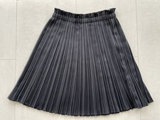 Hallhuber - Kurzer Damen Plisseerock mit Nadelstreifen Gr. 34