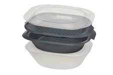 SUPERCOOK VAPORE DAMPFGARAUFSATZ SET passt auch für Tokit Omni Cook