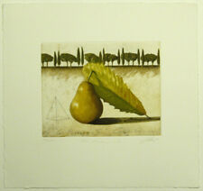 Wolfgang Zelmer, Con Paesaggio III, Original Graphik, NEU, Kunst, Geschenk