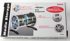 Hama CD Sleeve Rack Ständer Gear 100 CDs oder DVDs