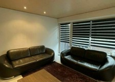 2x Ewald Schillig Sofa Leder 2er 3er Couch Garnitur  Farbe Cappuccino Set TOP 