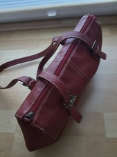 Rote Lederhandtasche Luigi