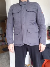 Alpinestars Maverick Jacke grau mit Schulter- und Ellenbogenprotektoren-Größe L