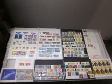 Briefmarken ehem. DDR, ab 50er Jahre, 96 f, Posten u. Lots, Postfrisch