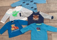 5x Baby Pullover Langarmshirt Junge Bekleidungspaket Gr. 56 62