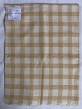 Patchwork Rest Stoff, beige, Karo