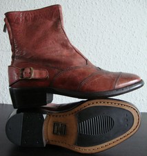 BELSTAFF TRIALMASTER LADY ANTIQUE RED Stiefelette Damen Boots Schuhe Gr.37 NEU