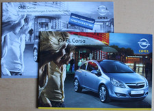 Autoprospekt Opel Corsa 2008 Katalog Prospekt Brochure inkl Preisliste & Technik