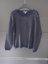   Damen Pullover, Oberteil gepunktet Gr. L von Primark Neuwertig 