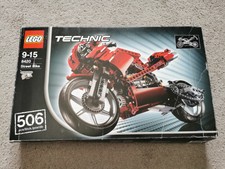 Lego Technic 8240 Street Bike nie gebaut boxed selten aus 2005 Kostenlose UK Versand