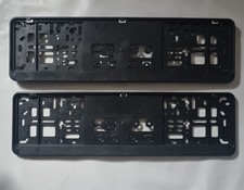 2 kurze Kennzeichenhalter 46cm Kennzeichen Halter 460mm