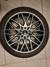 Felgen CMS C25 7,5x18 ET47 5x112 DB Diamant Schwarz 18Zoll Komplettradsatz