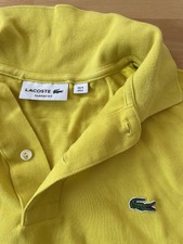 +++ Lacoste Poloshirt - Gr. L / 5 - gelb - gebraucht +++