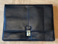 DDR Vintage Aktenmappe Konferenzmappe Schreibmappe Kunstleder