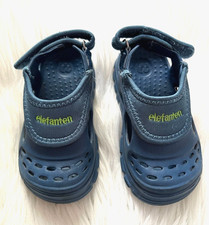 Elefanten Strandschuhe Sandalen Badeschuhe Clogs Gr. 22 Cut-Out Klettriegel TOP