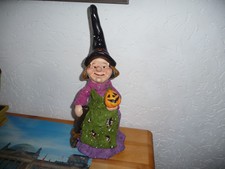 Blinkende Hexe 40 cm