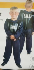 SWAT Police Kostüm Spezialeinheit Polizei Gr.3-5Jahre 98-104-110