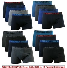 10er Pack Boxershorts Retroshorts Baumwolle Unterhosen Unterwäsche Mehrfarbig