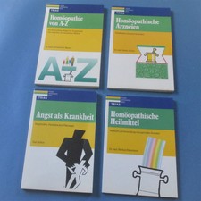Homöopathie: 4 Bände – Arzneien, Heilmittel, Homöophathie von A – Z etc.