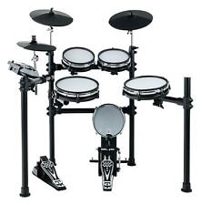 Geniales E-Drumset mit Lernmodus, Kopfhörer-Anschluss, 400 Schlagzeug-Sounds NEU