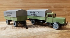 Wiking Hanomag HD5N Pritschenlastzug "Schenker" | PMS Verkehrsmodelle 97