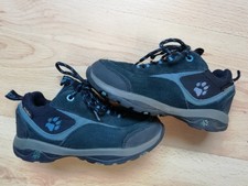 Jack Wolfskin Trekking Wander Schuhe, Junge, Gr.28, blau, Schnürsenkel