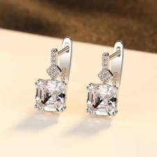 Kinder Ohrringe echt 925 Silber Creolen Mädchen Damen Creolen Ohrschmuck Elegant