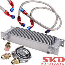 Universal Zusatz Ölkühler Kit 13 Reihen AN10 mit Thermostat Für BMW AUDI Opel DE