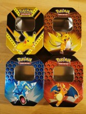 4x Leere Pokemon Tin Boxen