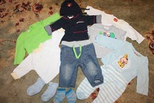 Baby 11-tlg. Jacke Hose Shirt Mutze Socken TOPOMINI Bumba C&A Gr. 50-56