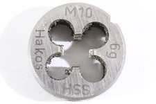 HSS Hakos Gewindeschneider Gewinde Schneider M10 6g - AVS11144 SA4