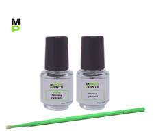 Lackstift geeignet für Opel, Farbnr.: Z157 / 157 Starsilber III Metallic, Silber