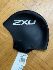 2XU Unisex-Badekappe aus Neopren. Größe S/M, Triathlon,schwarz