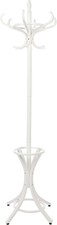 Garderobenständer weiß massivholz mit Schirmständer Kleiderständer Garderobe