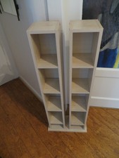 2 IKEA GNEDBAY CD/DVD REGALE NUR AN SELBSTABHOLER, Kein Versand möglich!!!