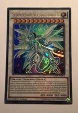 Sternenstaub-Sifr-Götterdrache.  Yugioh karte.  1 Stück.  1. Auflage.