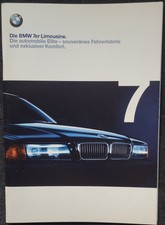 BMW 750 iL/740/735/728/725tds E38 7er Prospekt/brochure/folleto/opuscolo/brozura